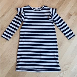 Crewcuts long sleeve stripe dress